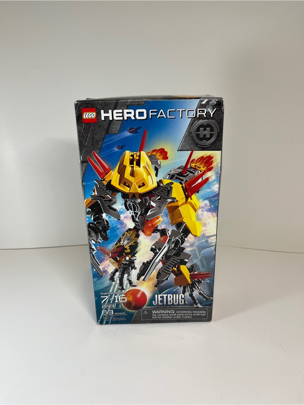 LEGO 2193 Hero Factory Jetbug 63 pcs Building Toy Retired 2011 New Sealed NIB